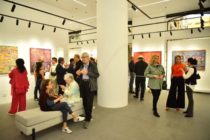 Refresh by Samir Tamari at Maya Art Space